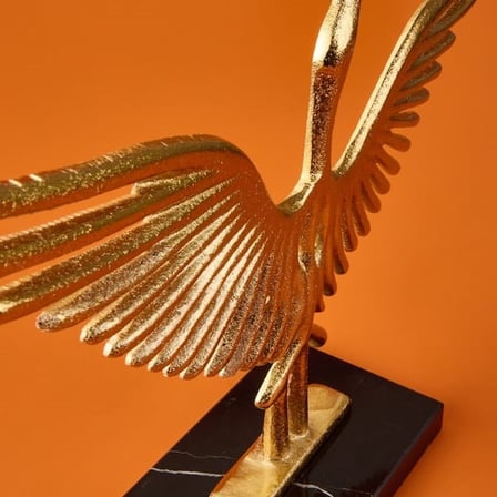 Evidea Deco Uccello Dekor - Gold - 30 cm