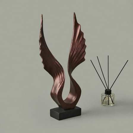 Evidea Deco Wings Dekor - Kahverengi - 40,5 cm