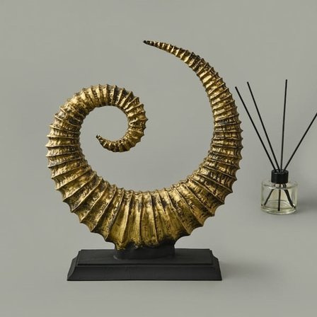 Evidea Deco Coquillage Dekor - Gold - 33 cm