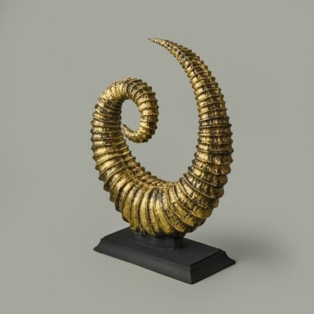 Evidea Deco Coquillage Dekor - Gold - 33 cm