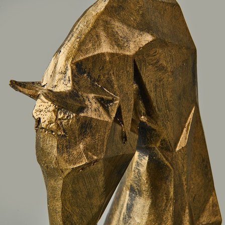 Evidea Deco Horse Dekor - Gold - 19 cm
