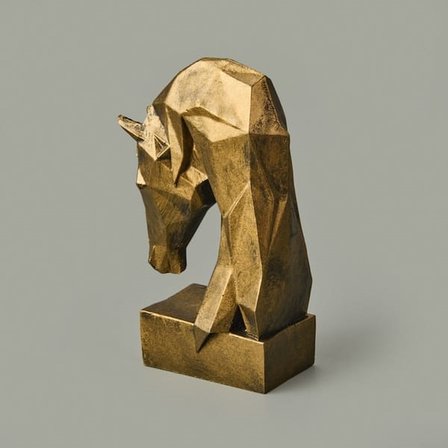 Evidea Deco Horse Dekor - Gold - 19 cm