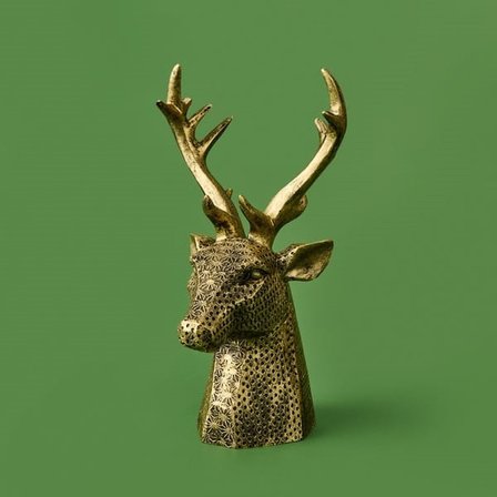Evidea Deco Ciervo Dekor - Gold - 27 cm