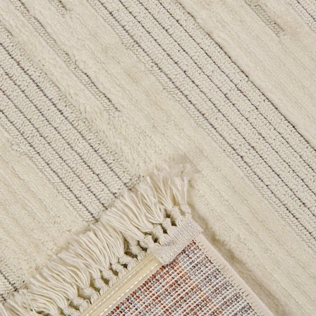 Evidea Soft Harmony Halı - Beyaz - 80x150 cm
