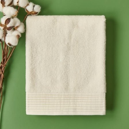 Evidea Soft Premium Yüz Havlusu - Beyaz - 50x90 cm