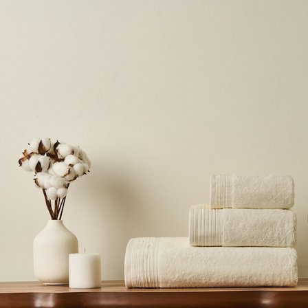 Evidea Soft Premium Banyo Havlusu - Beyaz - 70x140 cm