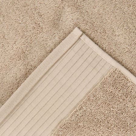Evidea Soft Premium Yüz Havlusu - Bej - 50x90 cm