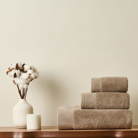 Evidea Soft Premium Banyo Havlusu - Bej - 70x140 cm