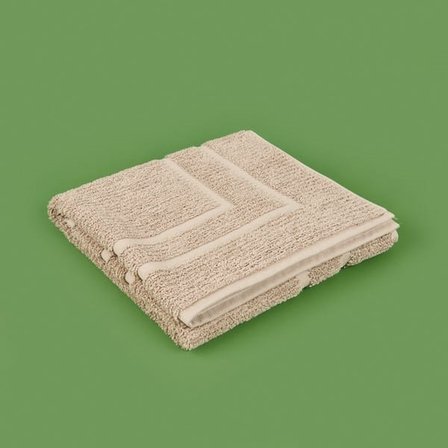 Evidea Soft Premium Ayak Havlusu - Bej - 50x70 cm