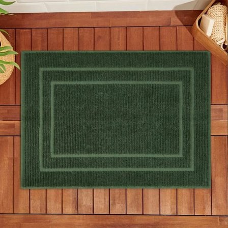 Evidea Soft Premium Ayak Havlusu - Haki - 50x70 cm