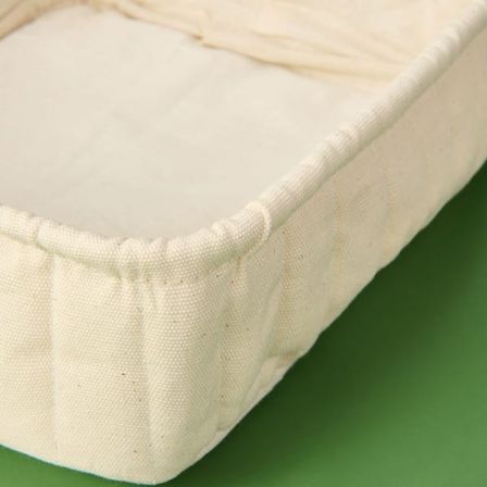 Simple Living Kare Düzenleyici Sepet - Krem - 26x26x8 cm