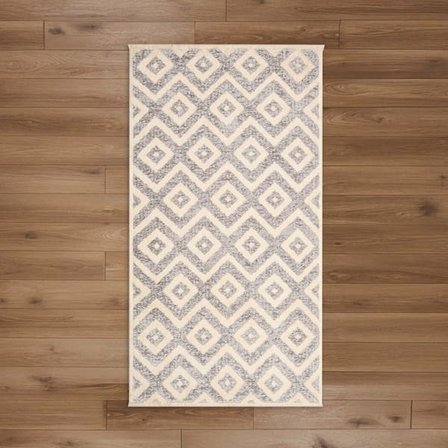 Evidea Soft Lomond Dekoratif Halı - Gri - 80x150 cm