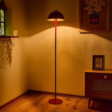 Evidea Lighting Metal Lambader - Bordo