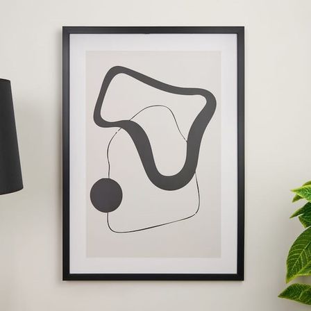 Evidea Deco Elegant Curves Tablo - 50x70 cm