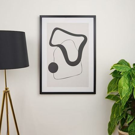 Evidea Deco Elegant Curves Tablo - 50x70 cm