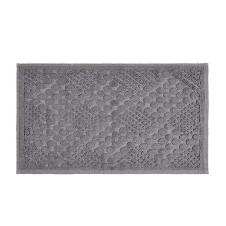 Evidea Soft Kağan 2'li Banyo Paspası - Gri - 60x100 cm + 50x60 cm
