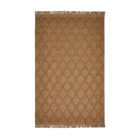 Evidea Soft Ruut Rutenna Halı - Bej - 120x180 cm