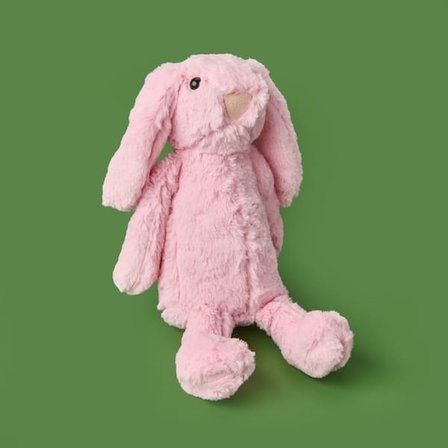Evidea Soft Rabbit Figürlü Yastık - Pembe - 16x35 cm