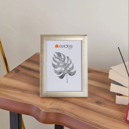 Evidea Deco Gardenia Çerçeve - Gümüş - 13x18 cm