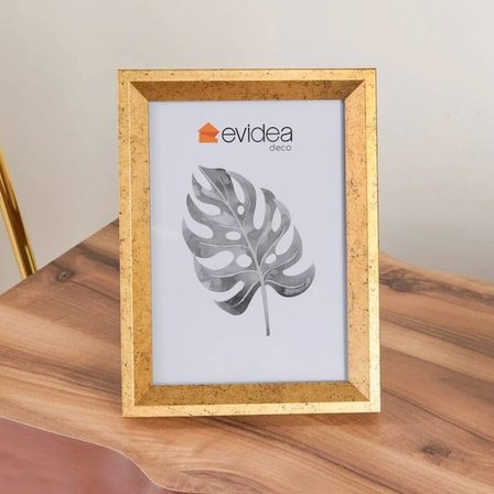 Evidea Deco Dandelion Çerçeve - Gold - 15x21 cm