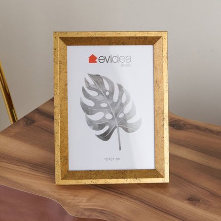 Evidea Deco Dandelion Çerçeve - Gold - 15x21 cm