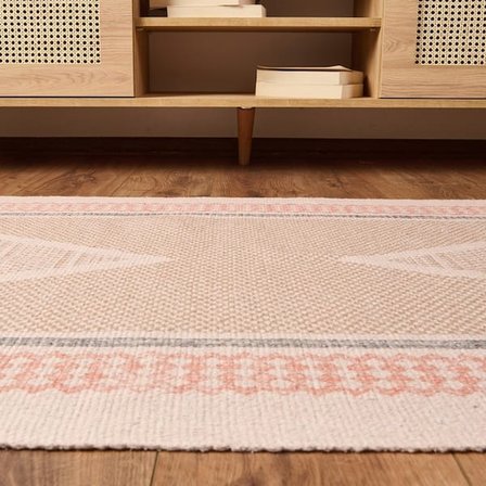Evidea Soft Trikon Kilim - Bej - 80x150 cm