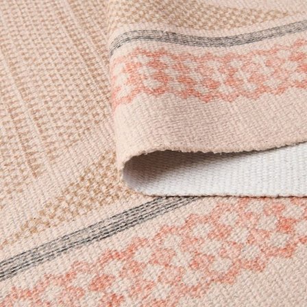 Evidea Soft Trikon Kilim - Bej - 80x150 cm