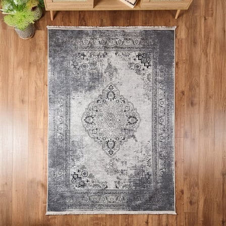 Evidea Soft Allon Halı - Gri - 160x230 cm