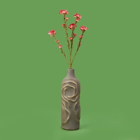 Evidea Deco Karanfil Dal Çiçek - Kırmızı - 68 cm