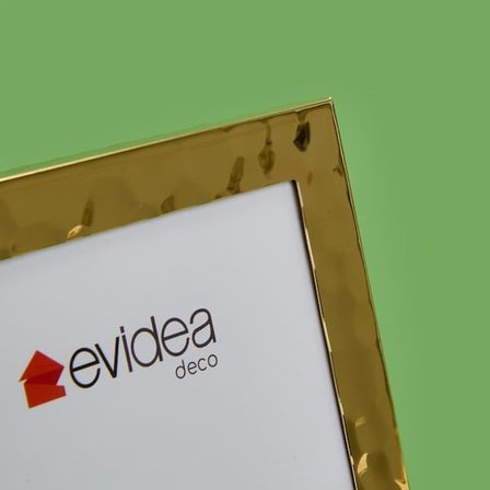 Evidea Deco Palermo Metal Fotoğraf Çerçevesi - Gold - 10x15 cm
