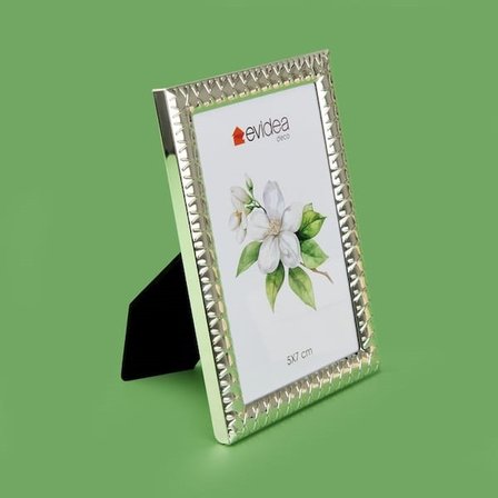 Evidea Deco Juliet Metal Fotoğraf Çerçevesi - Silver - 13x18 cm