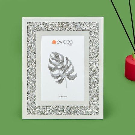 Evidea Deco Shiny Çerçeve - Silver - 10x15 cm