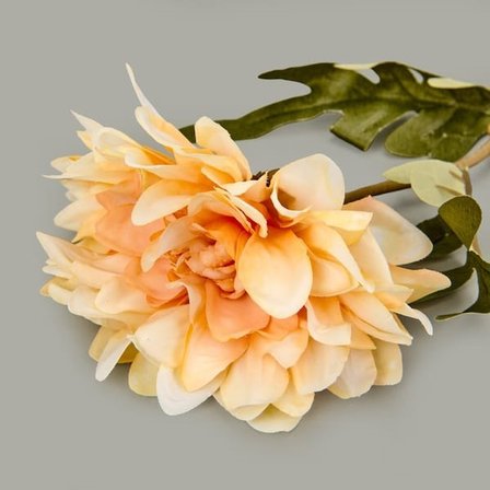 Evidea Deco Yıldız Dal Çiçek - Turuncu - 38 cm