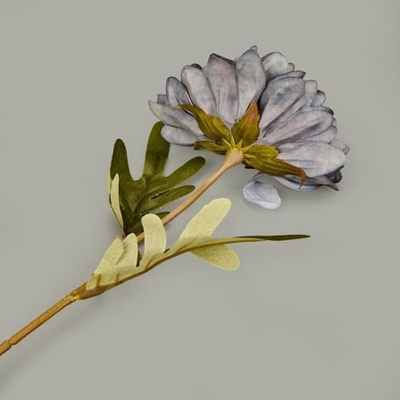 Evidea Deco Yıldız Dal Çiçek - Mavi - 38 cm
