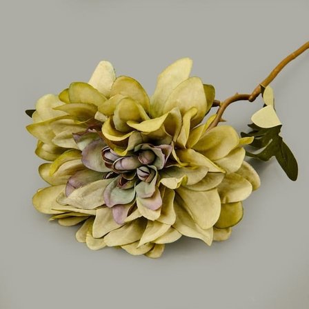 Evidea Deco Yıldız Dal Çiçek - Yeşil - 38 cm