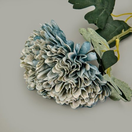 Evidea Deco Top Yıldız Dal Çiçek - Mavi - 56,5 cm