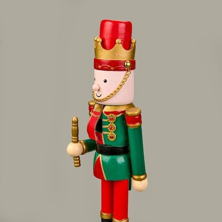Evidea Deco Kurşun Asker Biblo - Yeşil - 30 cm