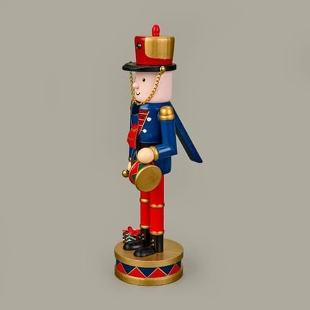 Evidea Deco Kurşun Asker Biblo - Renkli - 30 cm