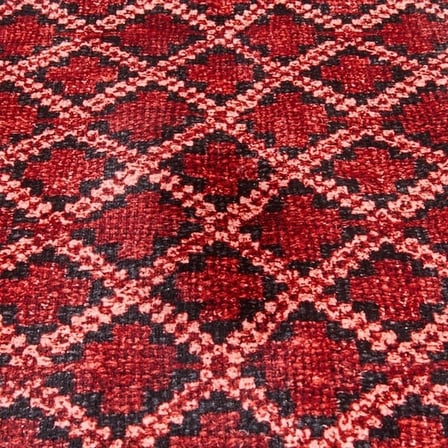 Evidea Soft Zarmine Afgan Desenli Halı - Kırmızı - 160x230 cm
