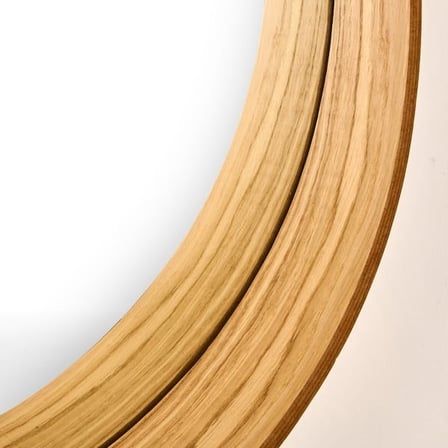 Evidea Deco Bias Ayna - Bej - 60 cm