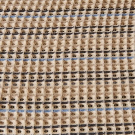 Evidea Soft Lamina Tek Kişilik Yatak Örtüsü - Krem / Renkli - 160x220 cm