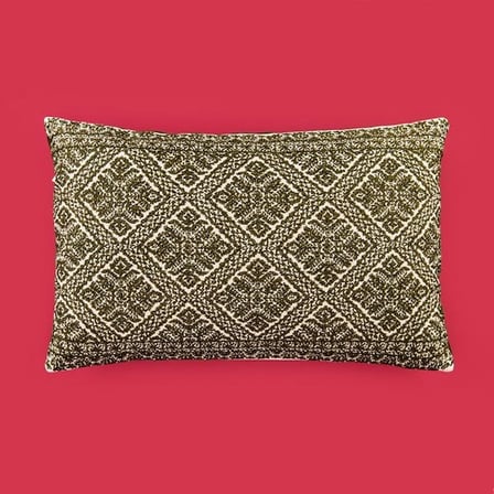 Evidea Soft Slice Kırlent - Yeşil - 35x55 cm