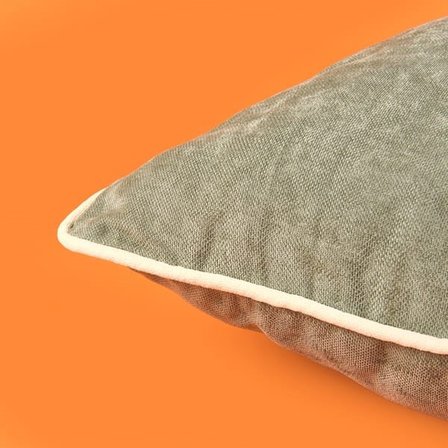 Evidea Soft Asas Kırlent - Yeşil - 45x45 cm