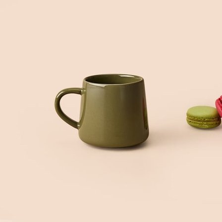 Evidea Kitchen Seramik Kupa - Yeşil - 195 ml