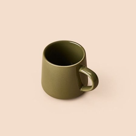 Evidea Kitchen Seramik Kupa - Yeşil - 195 ml