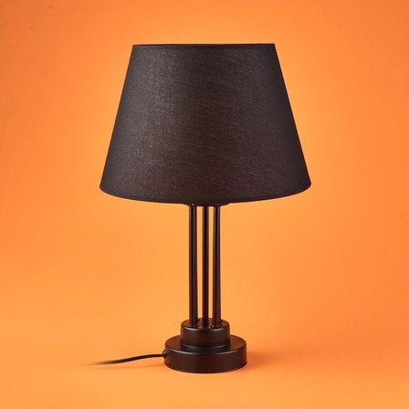 Evidea Lighting Torre Abajur - Siyah