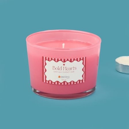 Evidea Deco Bold Hearts Mum - Pembe - 150 gr