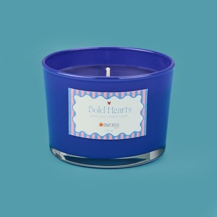 Evidea Deco Bold Hearts Mum - Mavi - 150 gr