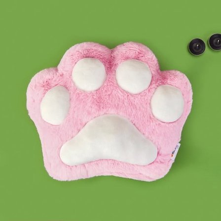 Evidea Soft Pati Figürlü Yastık - Pembe - 40x30 cm