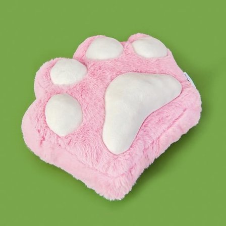Evidea Soft Pati Figürlü Yastık - Pembe - 40x30 cm